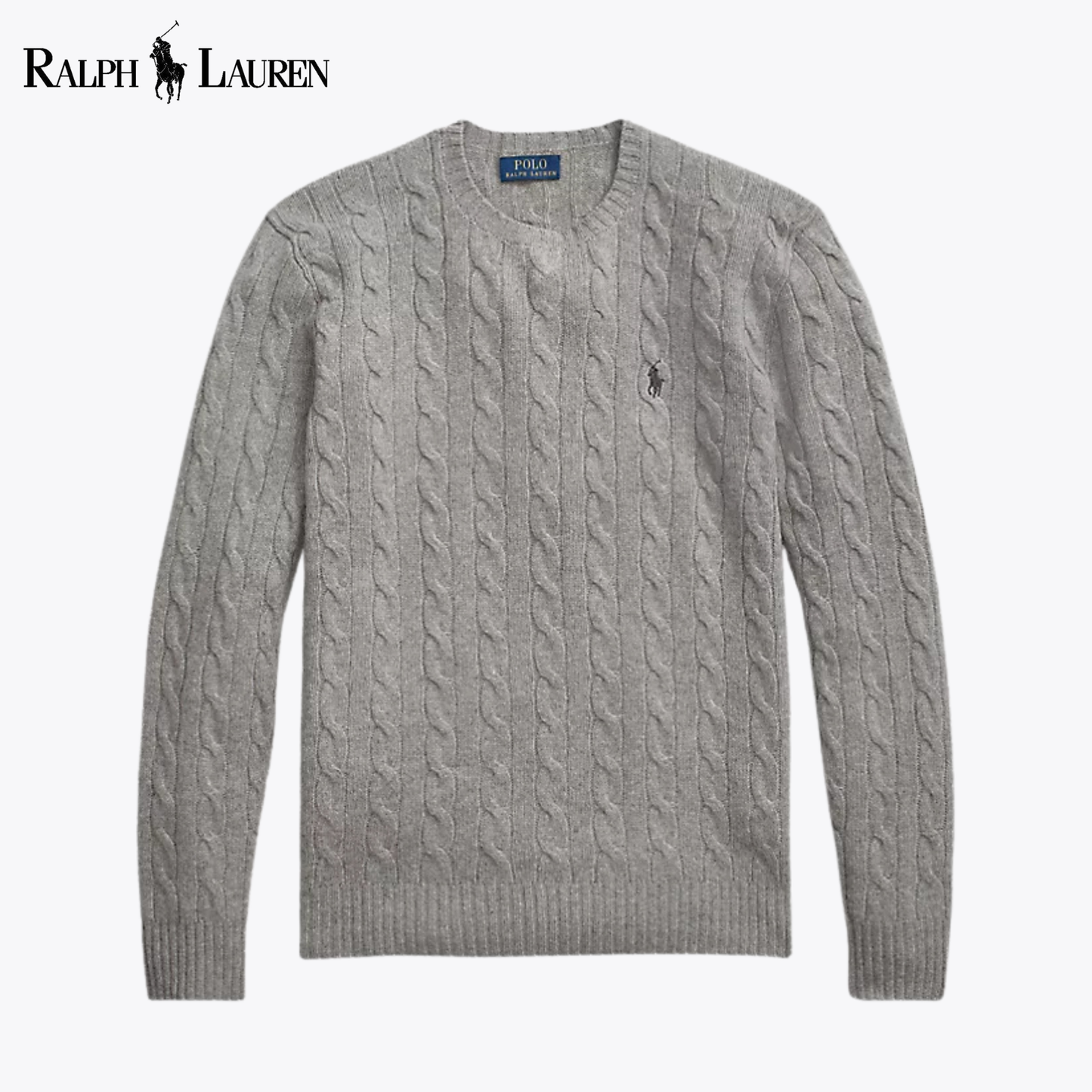 RL Harbour Cable-Knit Merino Sweater