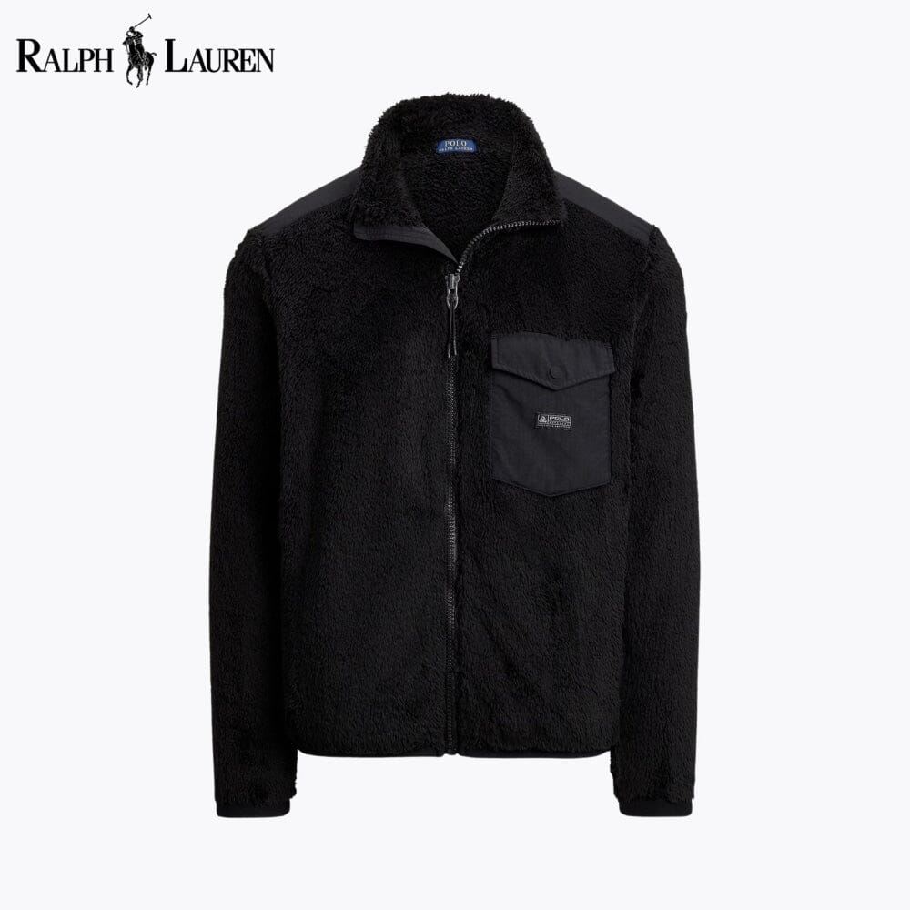 RL Curly Pile Fleece-Jacke