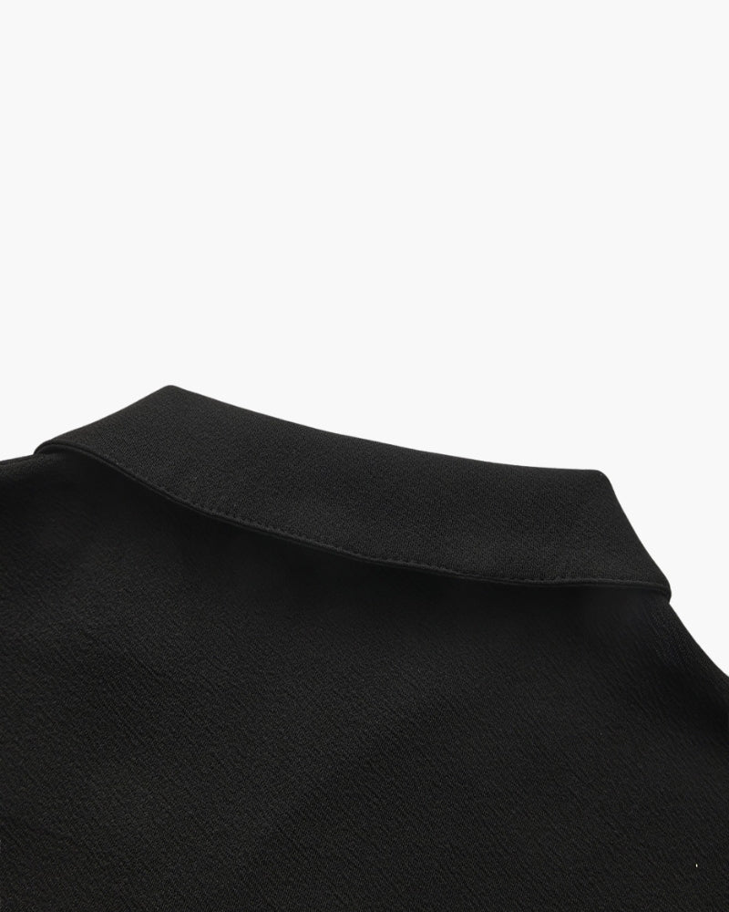 Baumwoll-Polo- & Hosen-Set