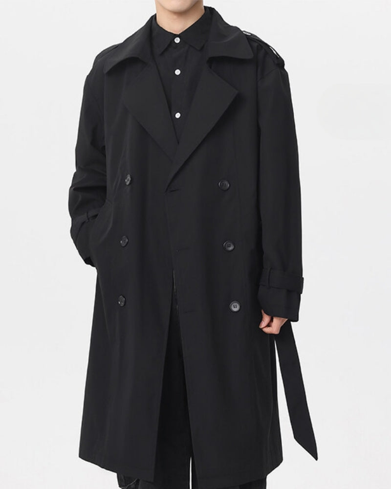 Klassischer Doppelreihiger Trenchcoat
