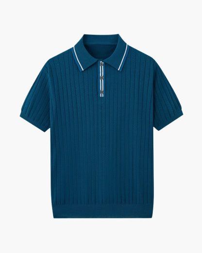 Ashford Strick-Poloshirt