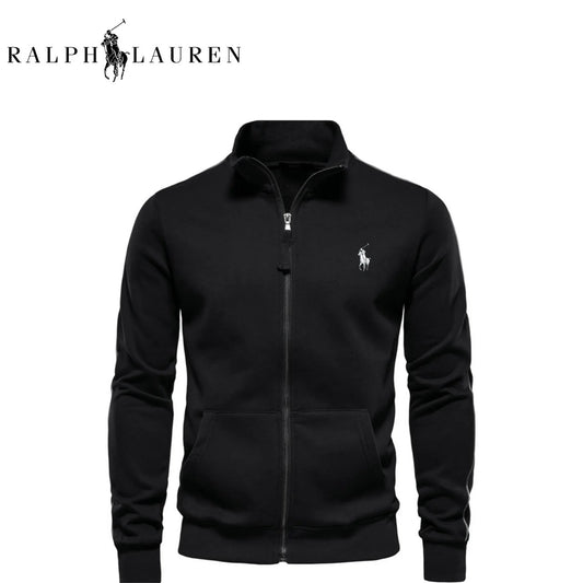 RL Klassischer Zip-up-Pullover