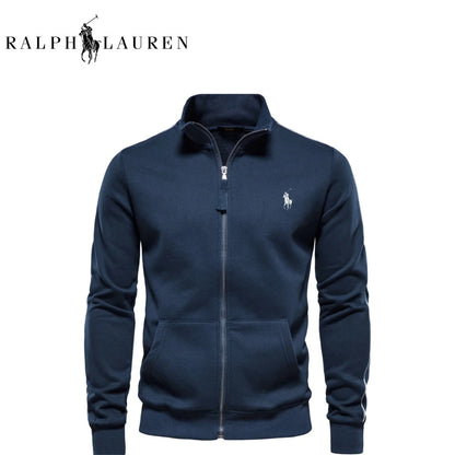 RL Klassischer Zip-up-Pullover