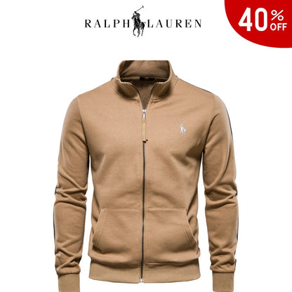 RL Klassischer Zip-up-Pullover