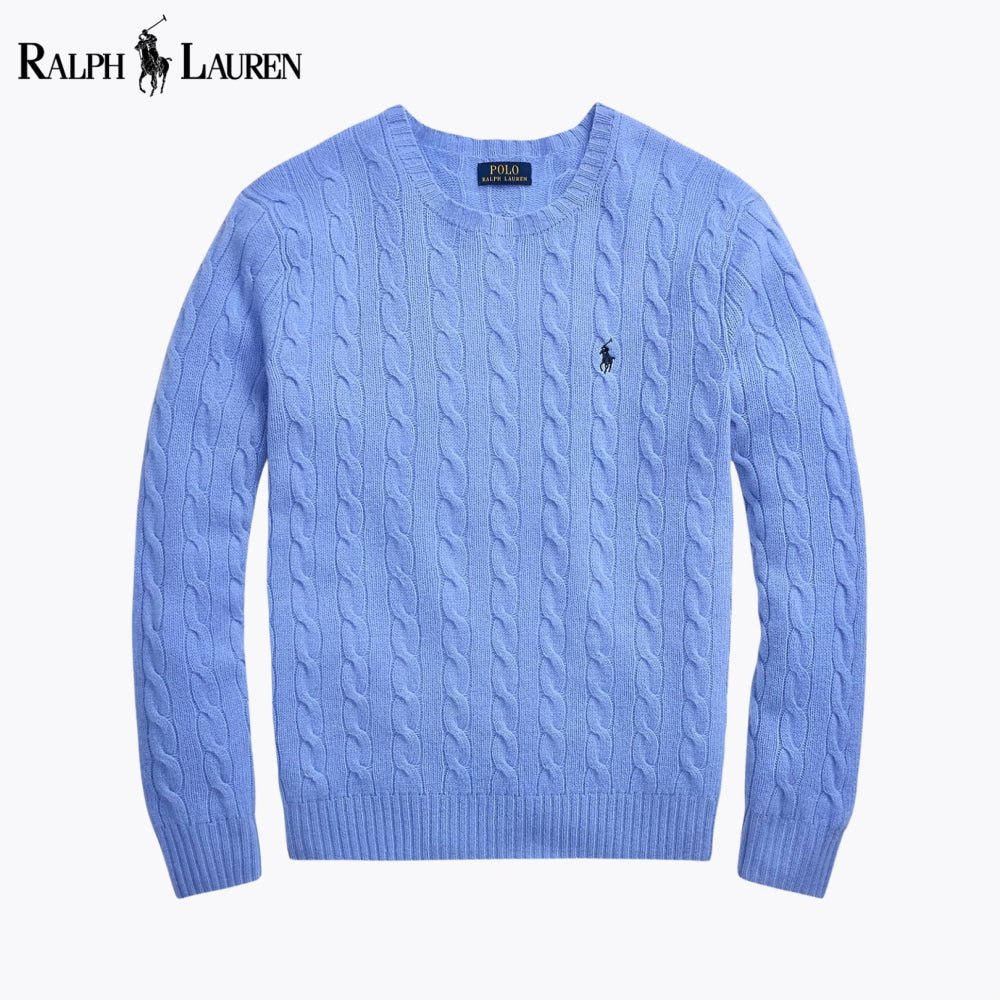RL Harbour Cable-Knit Merino Sweater