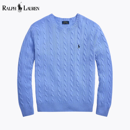 RL Harbour Cable-Knit Merino Sweater