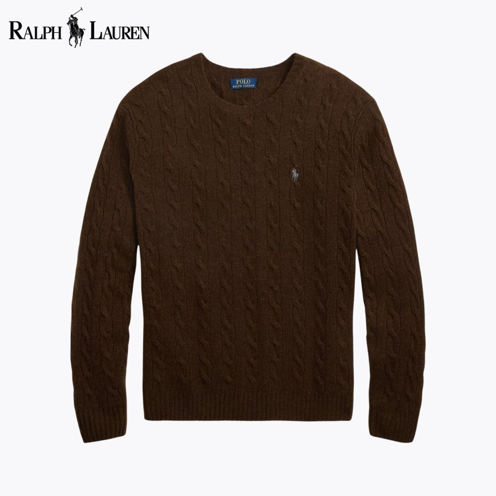 RL Harbour Cable-Knit Merino Sweater