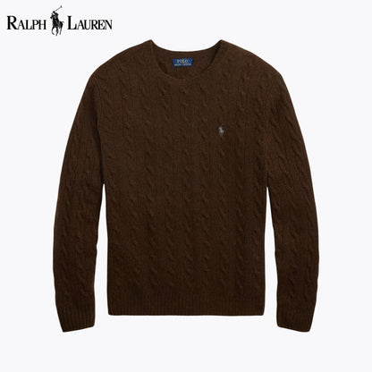 RL Harbour Cable-Knit Merino Sweater