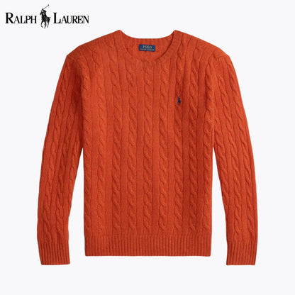 RL Harbour Cable-Knit Merino Sweater